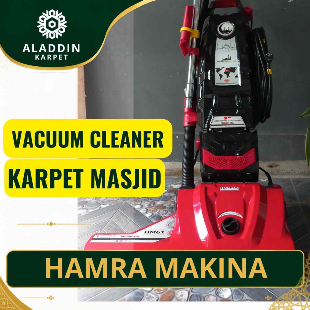 Vacuum Cleaner Hamra Kudus untuk Perawatan Karpet Masjid